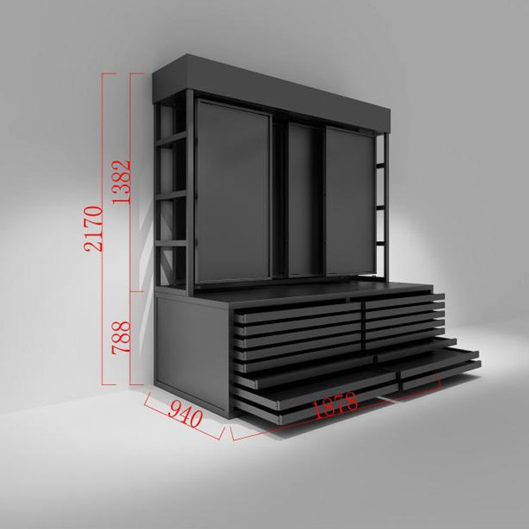 Rak Display Multifungsi Vertikal